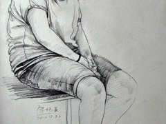 宋振英老师素描作品系列之一